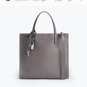 Authentic Mini Grind Coated Leather ToteMARC JACOBS NEW